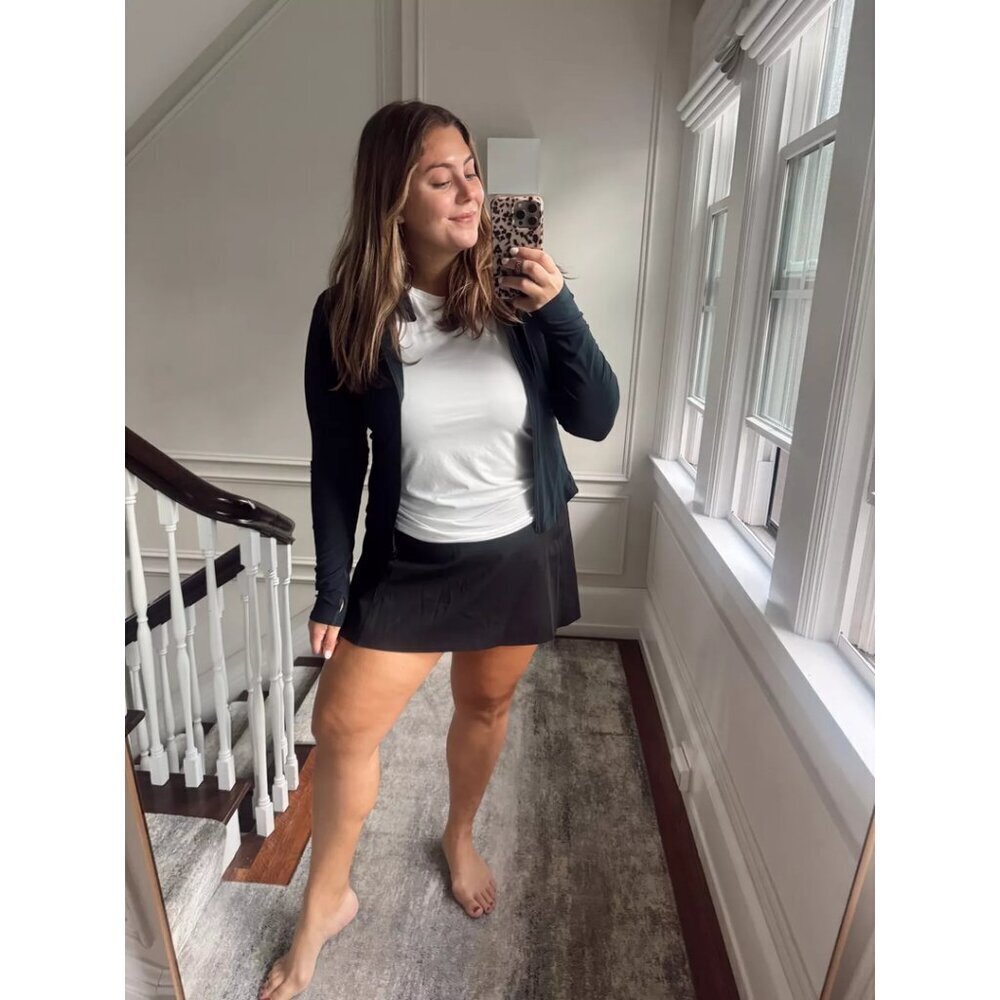 SPANX Smooth OnForm Skort in Very Black Size Small